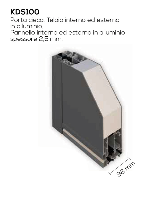sezione porte blindate